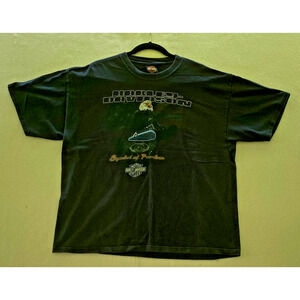 Vtg 03 Mens Harley Davidson T-Shirt Eagle On Bike Symbol Of Freedom XL York, PA